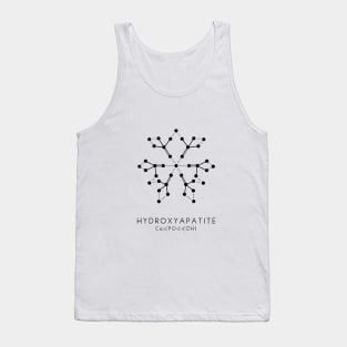 Hydroxyapatite Molecular Structure - White Tank Top